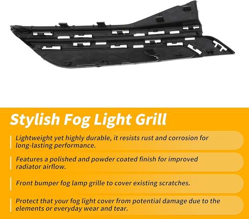 Passenger Side Fog Light Grill for Honda Odyssey 2014 2015 2016 2017 Front Bumper Fog Light Grille Cover Fog Light Shell 1 Pc 71103TK8A50 in Saudi Arabia