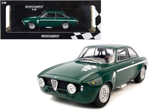 Minichamps 155120022 1:18 Alfa Romeo GTA 1300 Junior-1971-Green Collectible Miniature Car, Green in Saudi Arabia