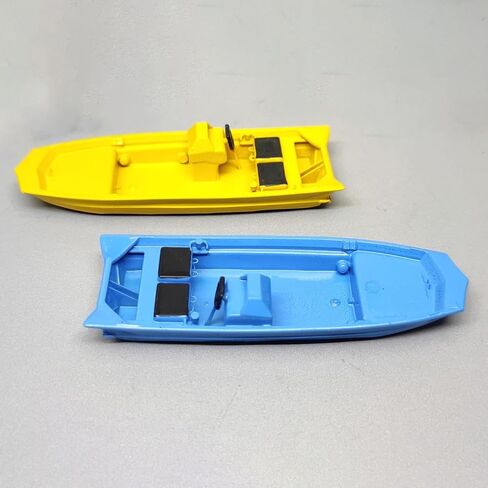 Miniature Camping Boat Diorama Fishing Ship Model Nautical Scene Display Mediterranean Decor Resin Structure Detailed Finish Suitable for Collectors M, Yellow in Saudi Arabia