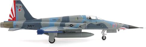 Hobby Master | 1:72 Scale Diecast Military Aircraft Replica | F-5N Adversary Fighter Red 117, 761533, VFC-111, 2017 | Model HA3384 in Saudi Arabia