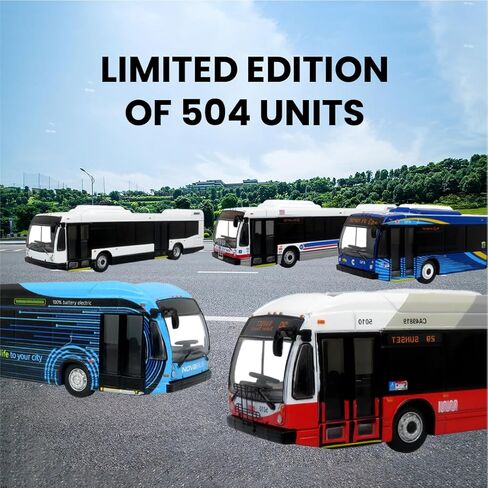 1:87 Scale Nova Bus LFSe Transit Bus – Corporate Edition in Kuwait