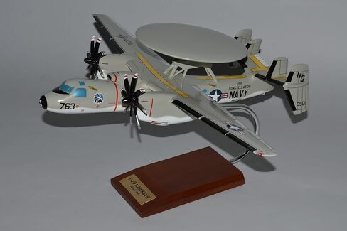 جرومان E-2D E2 هوك آي البحرية سطح المكتب نموذج طائرة بمقياس 1/48 in Kuwait