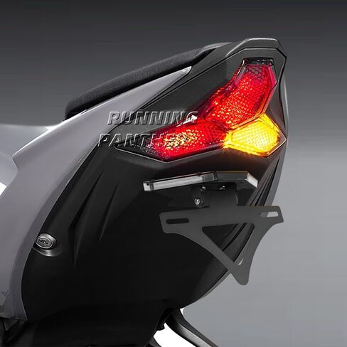 Motorcycle Rear License Plate Holder with LED Light Fit for KAWASAKI NINJA 636 ZX 6R ZX6R ZX-6R 636 (2024-2026) Tail Tidy Fender Eliminator Kit with Turn Signal Indicator Lamp Tailstock Frame Bracket in Saudi Arabia