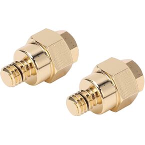 Short Side Post Battery Adapter Terminal 2PCS Duty Brass 3/8in NPT Thread for Positive Negative Side Mount Batteries Secure Fit Construction in Kuwait
