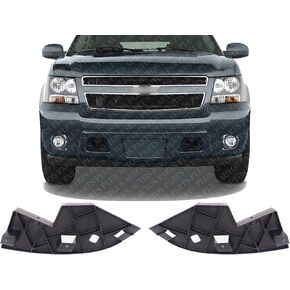 AUTOS PARTS PLUS Set Of 2 Front Bumper Outer Filler Plastic Left Driver & Right Passenger Side Direct Replacement Compatible With Chevrolet Suburban/Tahoe 2007-2014 / Avalanche 2007-2013 GM1088171 in Saudi Arabia
