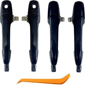 4 Pcs Exterior Door Handle Front &Rear Driver and Passenger Side Compatible with Mazda 3 2004-2009, for Mazda 6 2003-2008, CX-9 2007-2015, CX-7 2007-2012, CX-9 2007-2015 RX-8 2004-2008 in Saudi Arabia