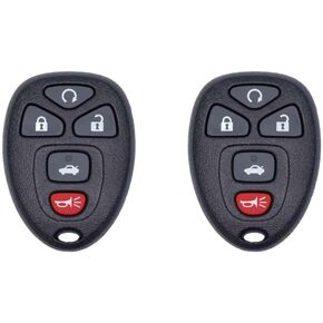 Car Key Fob Keyless Entry Remote Compatible with Lucerne 2008 FCC OUC60270 OUC60221 Part Number 10337867 15912860 20935331 22952176 Pack of 2 in Saudi Arabia