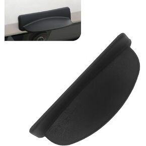 Car Backup Camera Rain Shield, 0.79" Waterproof Silicone Rear View Camera Protector Guard, Self-Adhesive Rain Visor Universal for Cars, SUVs, Trucks (Black) in Saudi Arabia