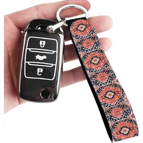 Car Keychain Wristlet,Neoprene Wristlet Strap,Wrist Lanyard for Keys,Wrist,Key Chains Decoration,Gifts for Women Men in Saudi Arabia