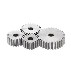Spur Gear 1M-21T/22T/23T/24T/25T/26T/27T/28T/29T/30Teeth SC45# Carbon Steel Material Cylindrical 1Pcs(1M 30T - Bore 6mm) in Saudi Arabia