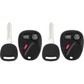 X AUTOHAUX 2 Set 315MHz KOBUT1BT Keyless Entry Remote Ignition Transponder Key Fob for Chevrolet Silverado for GMC Sierra 1500 2500 3500 1999-2001 46 Chip 2 Set in Kuwait