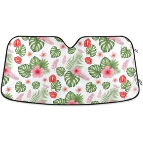 Gredecor Windshield Sun Shade Pink Glitter Spark Car Sun Visor Sunshades Blocks UV Rays and Heat Protection Foldable Sun Shield Cover Automotive Interior Accessories£¬55x27.6in in Saudi Arabia