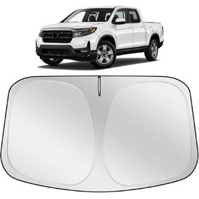 مظلة XHRING للزجاج الأمامي للشمس متوافقة مع Honda Ridgeline 2026 2025 2024 2023-2017 ملحقات السيارة للنافذة الأمامية واق الشمس in Kuwait
