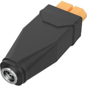 XT60 to DC5525 Power Converter,XT60 Female to DC Female 5.5mm x 2.5mm Cable Adapter for Solar System,Drone Batteries, FPV Monitors,RC Cars,LED Light and More in Saudi Arabia