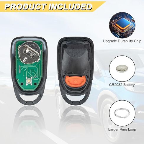 استبدال Vurkcy Key Fob لسيارة Hyundai Santa Fe لعام 2007-2012 بجهاز التحكم عن بعد للدخول بدون مفتاح، PINHA-T038 PLNHM-T002، 3 أزرار in Kuwait