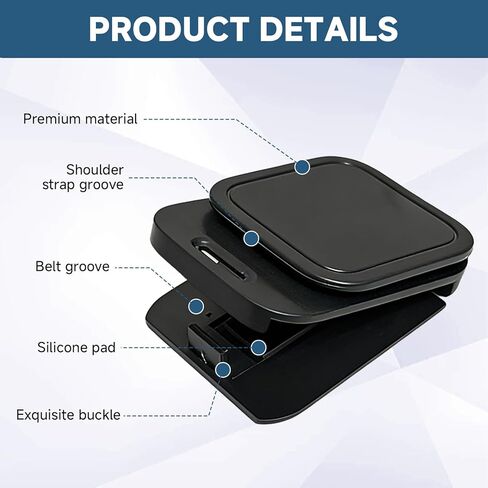 Seat Belt Clips, 2.9" Width Adjustable Anti - Slip Car Clips Shoulder Limiter Adjuster for Adults Car Sedans SUV RV MPV Seat, Comfort & Safety Accessory for Car (4 Pack) in Saudi Arabia