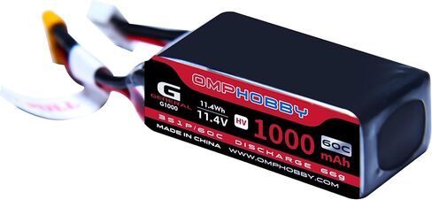 OMPHOBBY M2 EVO Helicopter Parts OSHM2329 Lithium Battery 11.1V 750mAh 60C Original Replacement for OMP Hobby M2-EVO RC Helicopters Accessories Spare Part in Saudi Arabia