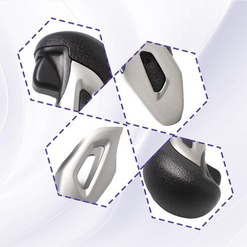 Automatic Gear Shift Knob Fit for Honda Civic 2012 2013 2014 2015, Gear Shift Lever Knob Shifter Handle Replace 54130-TR0-A21ZA in Kuwait