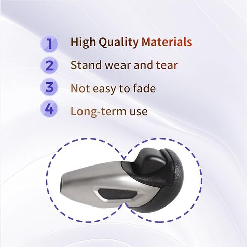 Automatic Gear Shift Knob Fit for Honda Civic 2012 2013 2014 2015, Gear Shift Lever Knob Shifter Handle Replace 54130-TR0-A21ZA in Kuwait