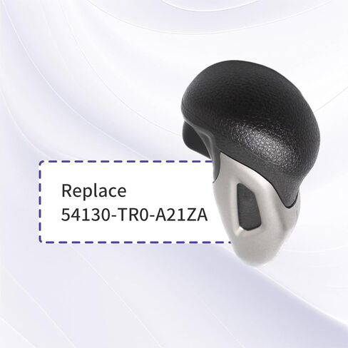 Automatic Gear Shift Knob Fit for Honda Civic 2012 2013 2014 2015, Gear Shift Lever Knob Shifter Handle Replace 54130-TR0-A21ZA in Kuwait