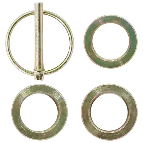 Caltric 502120 Mower Wheel Left or Right Height Spacer Kit Compatible with King Kutter RFM-48 RFM-60 RFM-72 RSFM-72 FM-048 FM-046 in Kuwait
