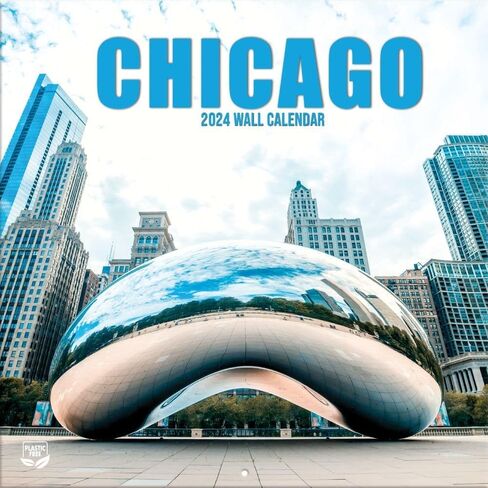 TURNER PHOTOGRAPHIC Chicago 12x12 Photo Wall Calendar (25998940097) in Saudi Arabia