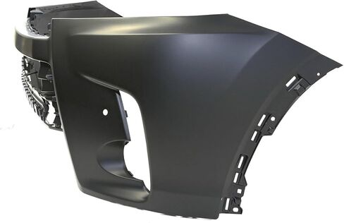 FitParts Compatible With Front Bumper Cover 2017 2018 2019 Toyota Highlander Hybrid LE XLE SE With Park Assist Holes. Ready to paint. TO1000428 521190E938 in Kuwait