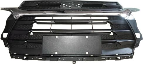 MGWILL Trailblazer Front Bumper Cover Kit Compatible with 2021 2022 2023 Chevy Trailblazer L LT LS W/Upper Grille Lower Grill & Fog Light Cover - Full Body Set in Saudi Arabia
