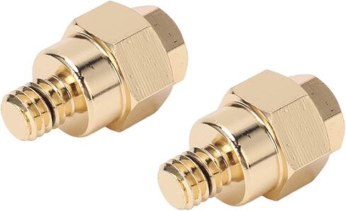 Short Side Post Battery Adapter Terminal 2PCS Duty Brass 3/8in NPT Thread for Positive Negative Side Mount Batteries Secure Fit Construction in Kuwait
