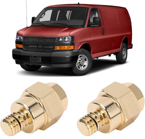 Short Side Post Battery Adapter Terminal 2PCS Duty Brass 3/8in NPT Thread for Positive Negative Side Mount Batteries Secure Fit Construction in Kuwait