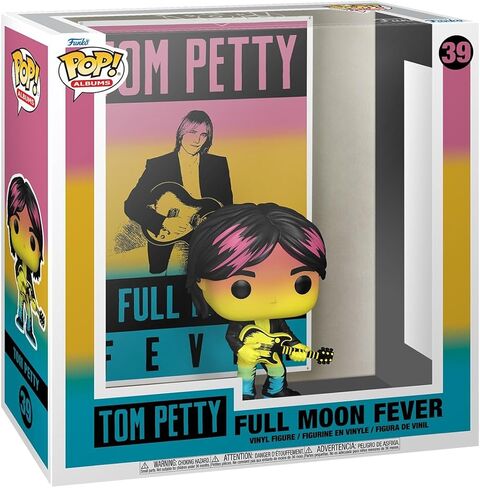 فانكو بوب! الألبومات: Tom Petty - Full Moon Fever - مجسم من الفينيل قابل للتجميع - فكرة هدية - بضائع رسمية - ألعاب للأطفال والكبار - عشاق الموسيقى - مجسم نموذجي لهواة الجمع والعرض in Kuwait