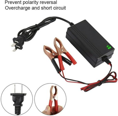 Car Battery Maintainer Charger 12V Portable Trickle Boat Motorcycle Plug in Saudi Arabia