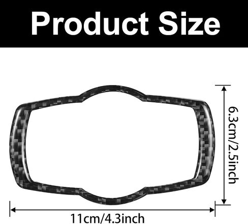 WINKA Carbon Fiber Interior Compatible with BMW 3 Series E90 328i 325i 330i Headlight Switch Button Frame Cover Trim for E92 E93 320i 335i Headlight Control Button Panel Sticker for Car Decorations in Saudi Arabia