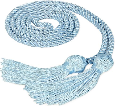 Pink Graduation Honor Cord, 67 Inch 3-Strand Thick Polyester Graduation Cords for Class of 2025 & 2026, Elegant Honor Rope for High School & College Graduation in Saudi Arabia