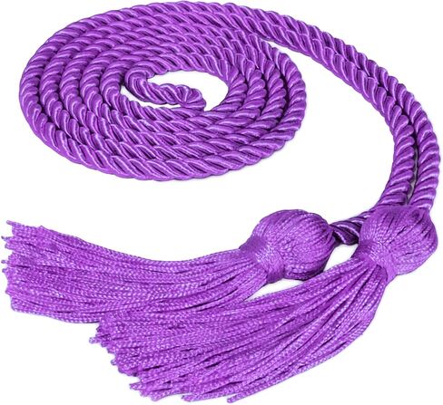 Pink Graduation Honor Cord, 67 Inch 3-Strand Thick Polyester Graduation Cords for Class of 2025 & 2026, Elegant Honor Rope for High School & College Graduation in Saudi Arabia