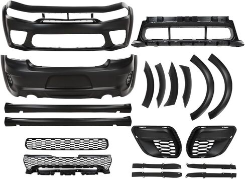 G-PLUS Front Lower Bumper Skid Plate Compatible with Ford Escape 2013 2014 2015 2016 Bumper Trim Molding Panel FO1044106 in Kuwait