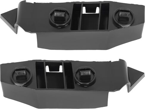 ALMULOO Left&Right Front Bumper Brackets Compatible with 2002-2006 Acura RSX Replacement For 71198-S6M-003 71193-S6M-003 Plastic(POM) Black Pair in Kuwait