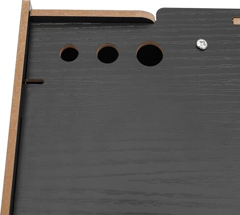 Wood Monitor Stand Riser, Exquisite Computer Riser for Desk with Storage Drawer, No Assembly Required, 2 Tier Computer Office Desk Top Monitor Shelf for Home Office in Saudi Arabia