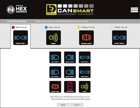 DENALI CANsmart Controller GEN II for BMW K1600, R nineT, S1000XR, F900XR, F900GS, F900GS Adventure, F850GS, F800GS, & F750GS Series Motorcycles in Kuwait