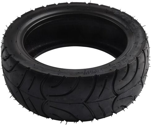 90/65-8 Tubeless Tire for Mobility Scooter and Motorcycle, Rubber Vacuum Tyre with Enhanced Traction, Puncture Resistant Design for Wet and Dry for Surfaces, Easy Installation, Smooth Ride Comfort in Kuwait