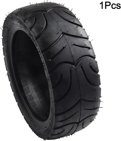 90/65-8 Tubeless Tire for Mobility Scooter and Motorcycle, Rubber Vacuum Tyre with Enhanced Traction, Puncture Resistant Design for Wet and Dry for Surfaces, Easy Installation, Smooth Ride Comfort in Kuwait