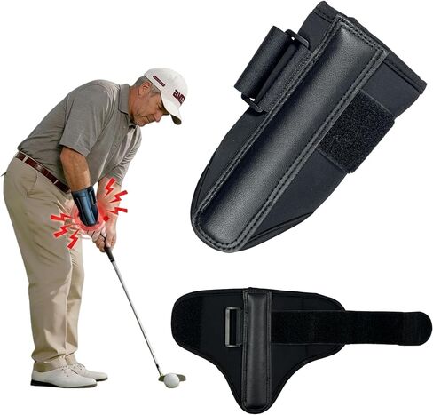 Golf Wrist Brace,Adjustable Golf Wrist Training Aid Professional Swing Trainer with Internal Medical-Grade Splint for Left/Right Handed for Injury Recovery Consistent Swing Performance in Saudi Arabia