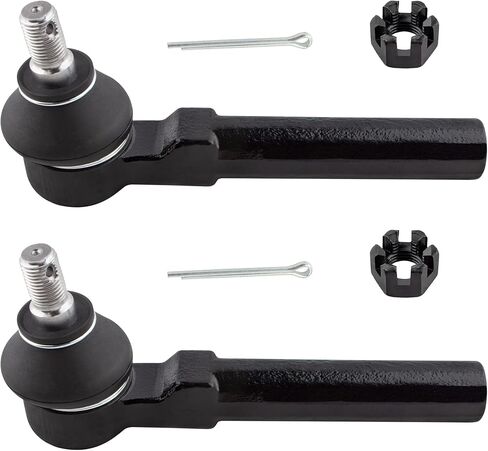 BOXI 4pcs Front Inner and Outer Tie Rods Fit for Ford Mustang 1994-2004 Convertible/Coupe 2-Door | EV127 ES3184 in Kuwait