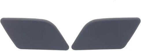 Front Bumper Headlight Washer Cover Cap for for BMW X1 E84 2013-2015 51117347666 (Right, Mineral White) in Saudi Arabia