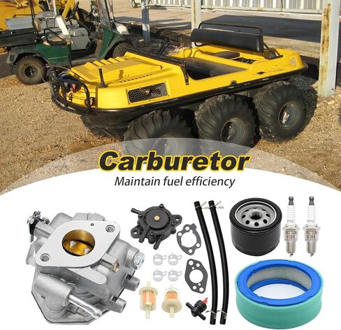 846109 Carburetor Carb with 394018S Air Filter, Replacement for Brigs-Straton 303442 303445 303446 303447 Series Vanguard 16 Hp Engines Carb, Replaces 809017 808370 808253 807905 844988 in Kuwait