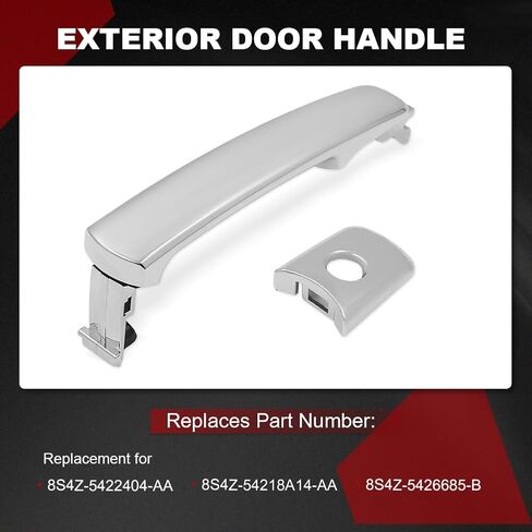 Exterior Door Handle Front Left Driver Side Compatible with Nissan Rogue 2010-2015, Murano 2003-2007, Infiniti FX35 FX45 2003-2008 Without Smart Key Replacement for 80640-CA012 80640CA012 in Saudi Arabia