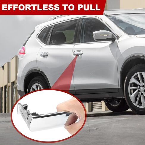 Exterior Door Handle Front Left Driver Side Compatible with Nissan Rogue 2010-2015, Murano 2003-2007, Infiniti FX35 FX45 2003-2008 Without Smart Key Replacement for 80640-CA012 80640CA012 in Saudi Arabia