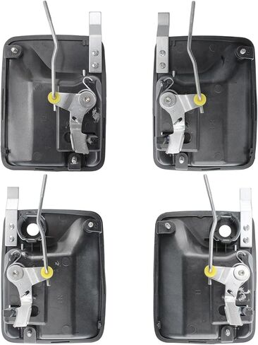 AUTOKAY 4 × مقبض الباب الخارجي الأمامي والخلفي يناسب Ford Super Duty F250 F350 1999-2016 in Kuwait