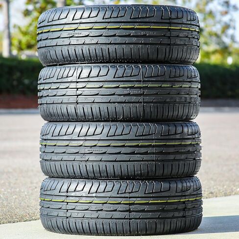Set of 4 (FOUR) Forceum Octa All-Season Passenger Car Performance Radial Tires-195/55R16 195/55/16 195/55-16 91V Load Range XL 4-Ply BSW Black Side Wall UTQG 400AA in Kuwait