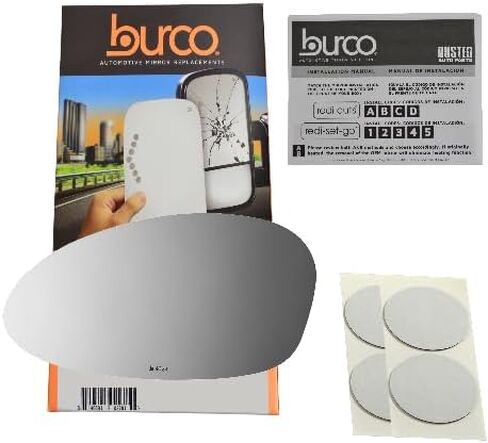 Burco 4024 Driver Side Power Replacement Mirror Glass for 2003-2008 BMW Z4 in Kuwait